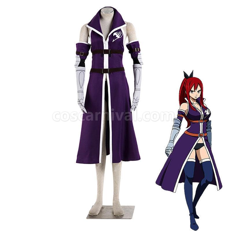 Fairy Tail Erza Scarlet Cosplay Costume coscarnival011115582