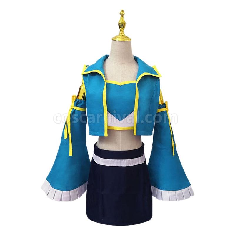 Fairy Tail Lucy Heartfilia Uniforms Cosplay Costume coscarnival011112628