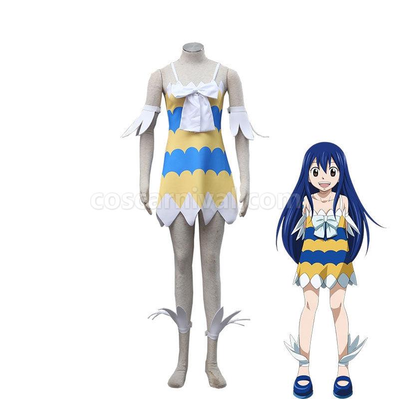 Fairy Tail Wendy Marvell Cosplay Costume coscarnival011115521