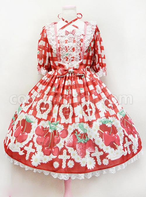 Fashion-Cherry-Red-Strawberry-High-Waist-Sweet-Lolita-Short-Sleeves-Dress-coscarnival-2844.jpg