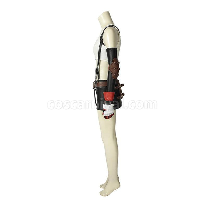 Final Fantasy VII FF7 Tifa Lockhart Outfits Cosplay Costume coscarnival011113698