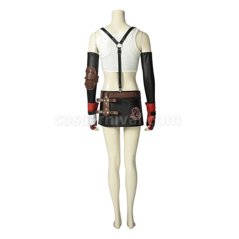 Final Fantasy VII FF7 Tifa Lockhart Outfits Cosplay Costume coscarnival011113710