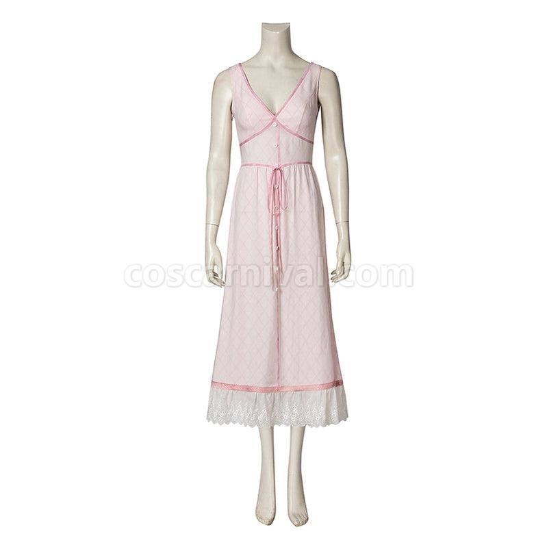 Final Fantasy VII Remake FF7 Aerith Gainsborough Outfits Cosplay Costume coscarnival011113622