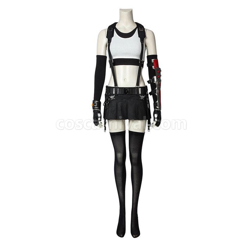 Final Fantasy VII Remake FF7 Tifa Lockhart Outfits Cosplay Costume coscarnival011113679