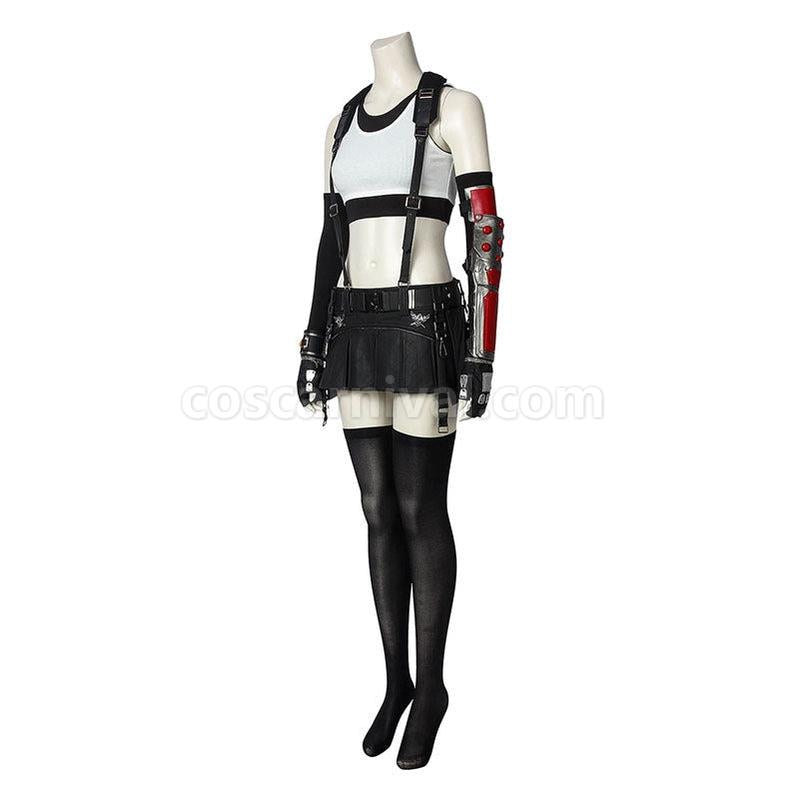 Final Fantasy VII Remake FF7 Tifa Lockhart Outfits Cosplay Costume coscarnival011113682