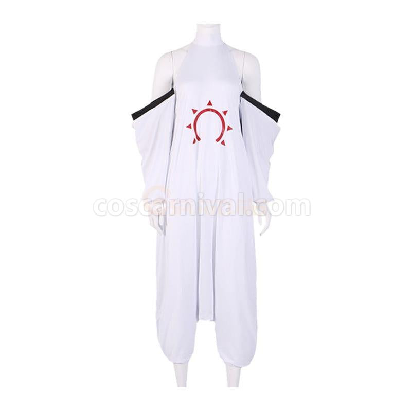 Haumea cosplay costume from Fire Force, side view