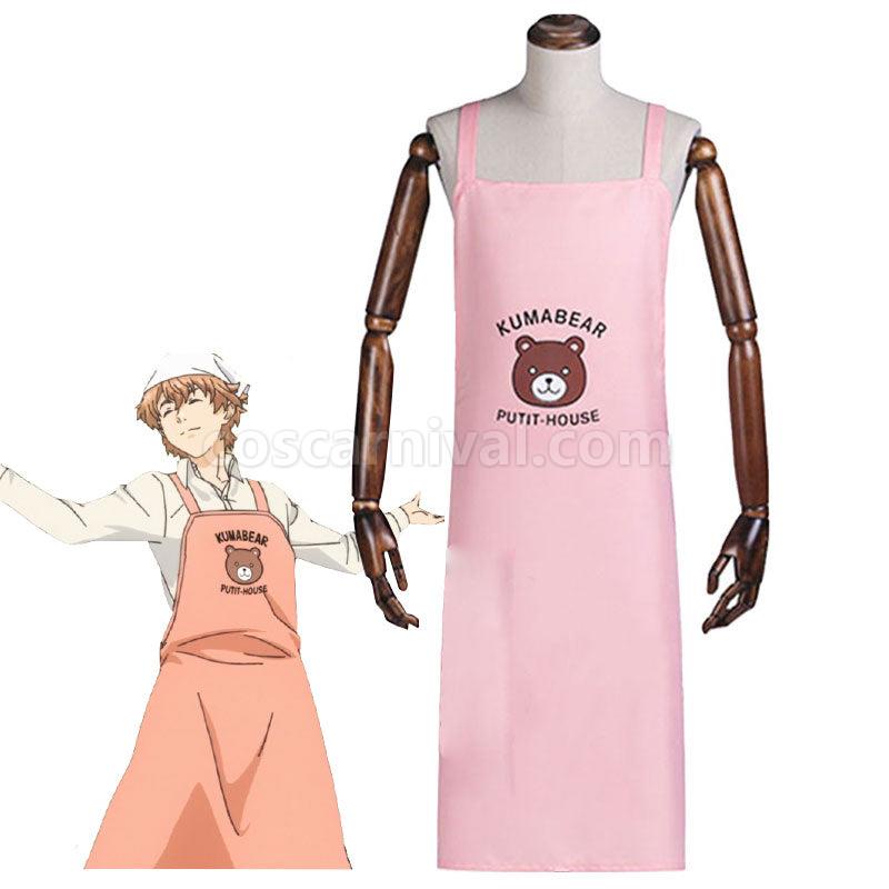 Food Wars Shokugeki no Soma Satoshi Isshiki Apron Cosplay Costumes coscarnival01118908