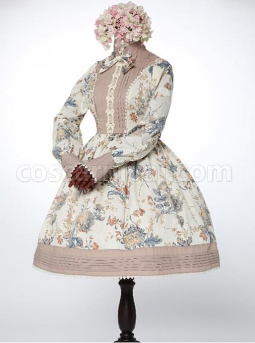 Garden-series-meters-white-collar-long-sleeved-Lolita-OP-coscarnival-5076