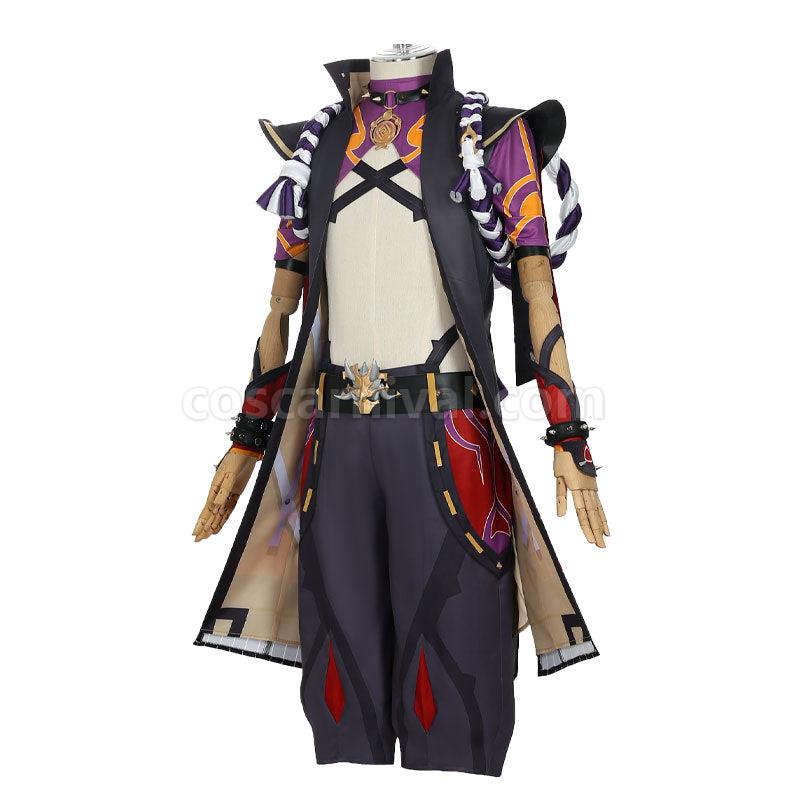 Genshin Impact Arataki Itto Fullsuit Cosplay Costume coscarnival01119227