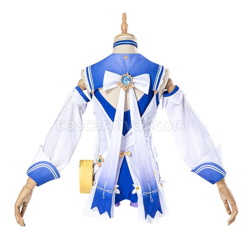 Genshin Impact Barbara Summertime Sparkle Summer Beach Cosplay Costumes coscarnival011110980