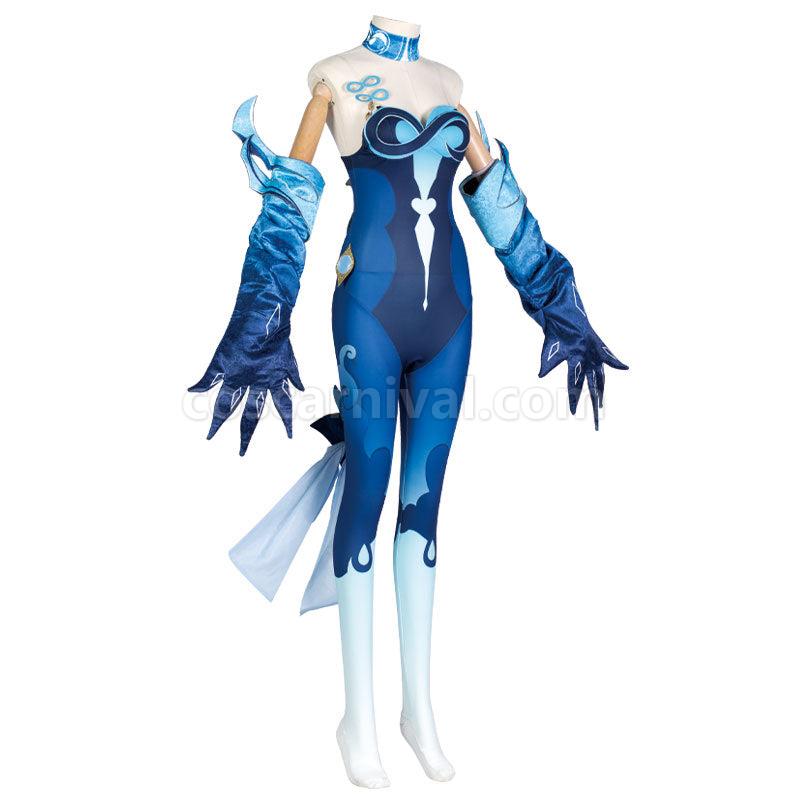 Genshin Impact Bonanus Hydro Yakshas Cosplay Costumes coscarnival01111489