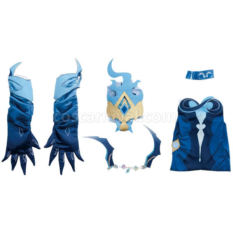 Genshin Impact Bonanus Hydro Yakshas Cosplay Costumes coscarnival01111496