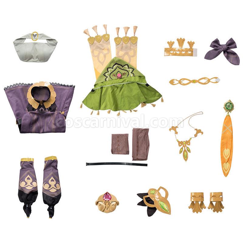 Genshin Impact Collei Cosplay Costumes coscarnival01113459