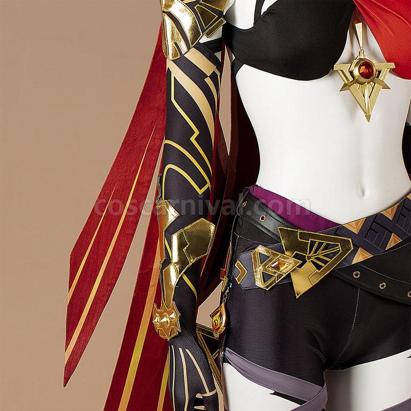 Genshin Impact Dehya Cosplay Costumes coscarnival01112463
