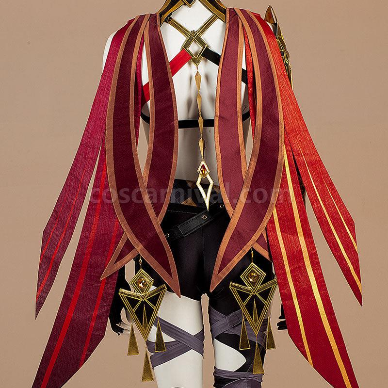 Genshin Impact Dehya Cosplay Costumes coscarnival01112468