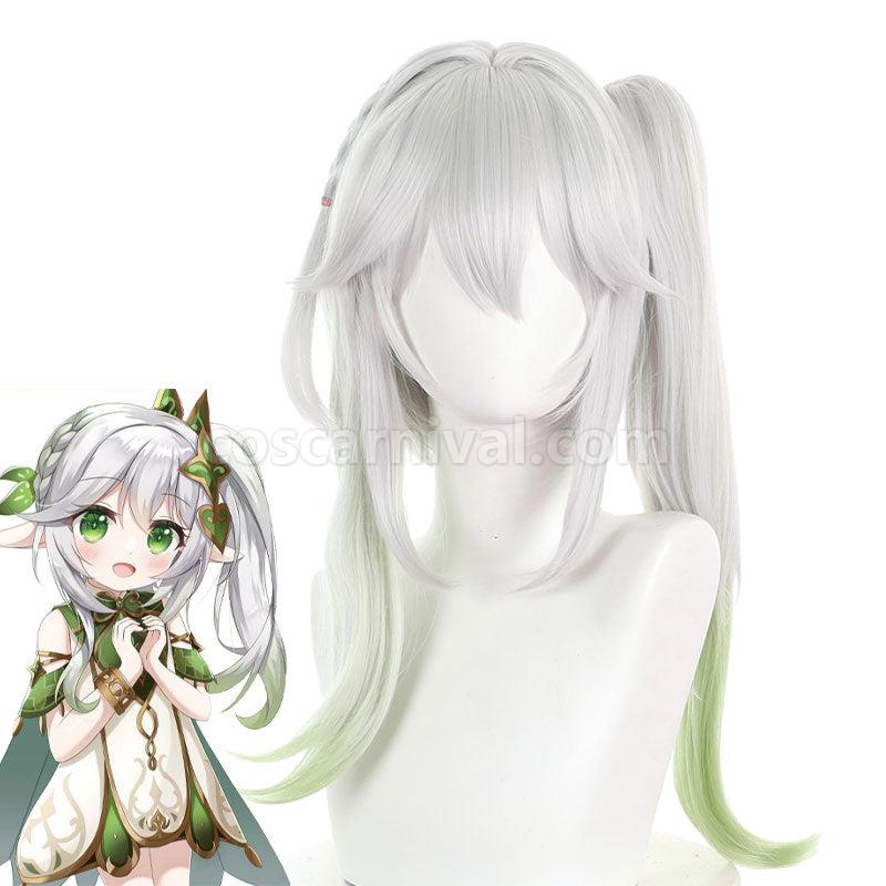 Nahida Cosplay Wig — front view
