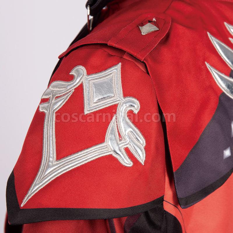 Genshin Impact Diluc Red Dead of Night Fullset Cosplay Costume coscarnival01113532