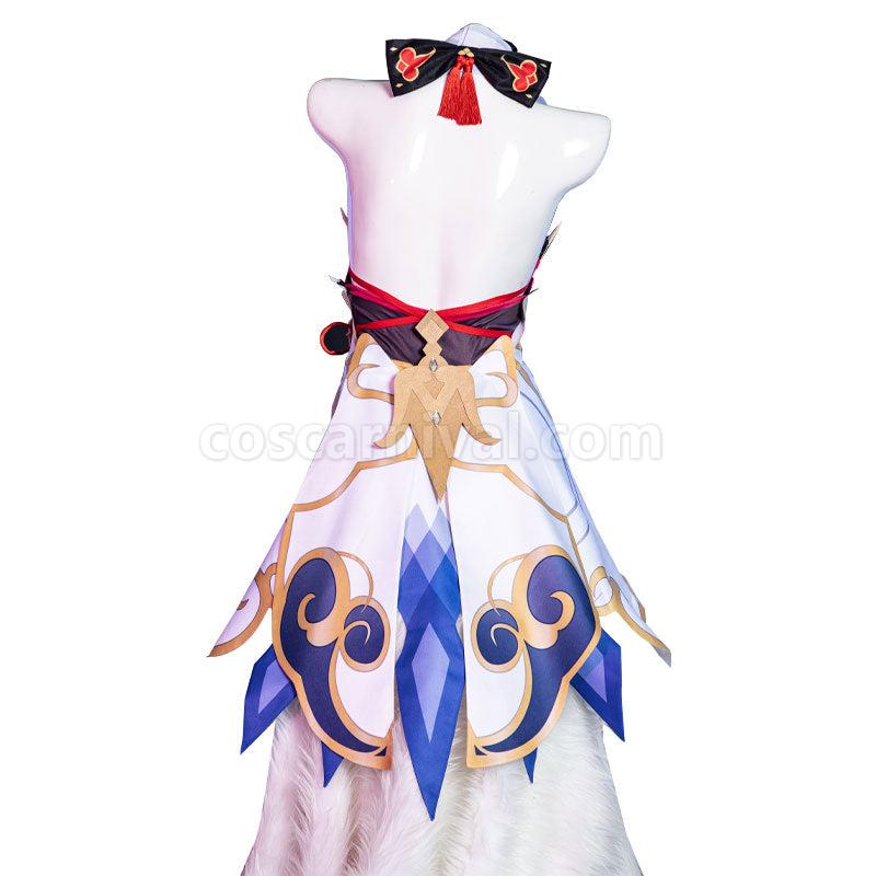 Genshin Impact Ganyu Fullset Cosplay Costume coscarnival011110198