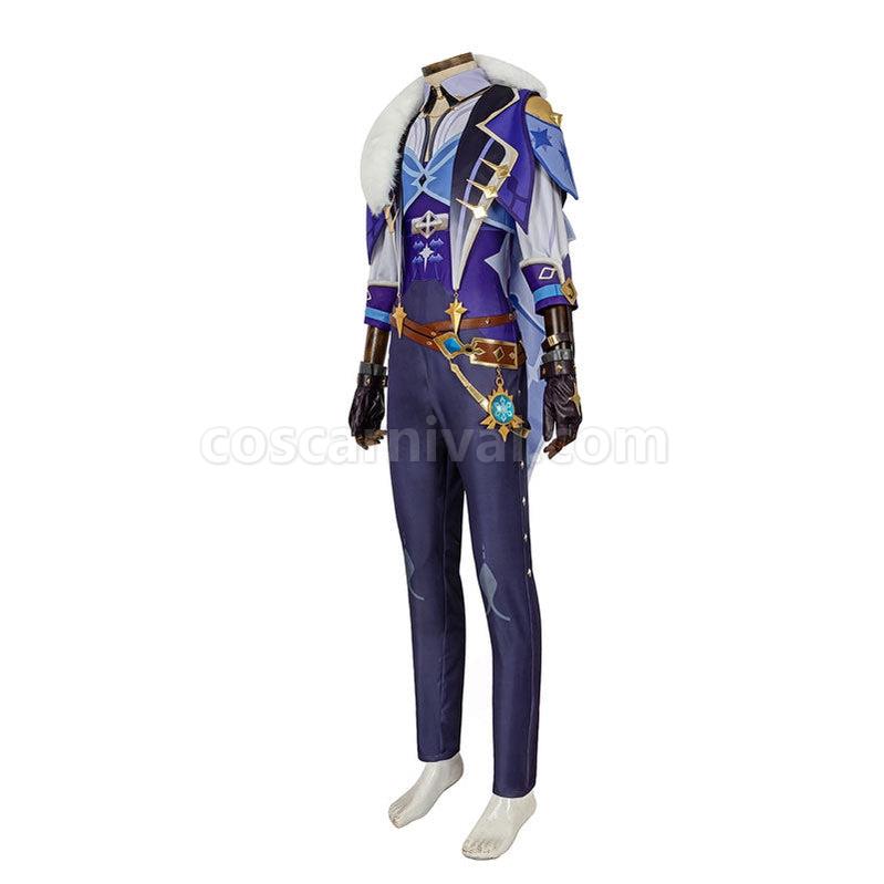 Genshin Impact Kaeya Alberich Fullsuit Cosplay Costumes coscarnival011111505