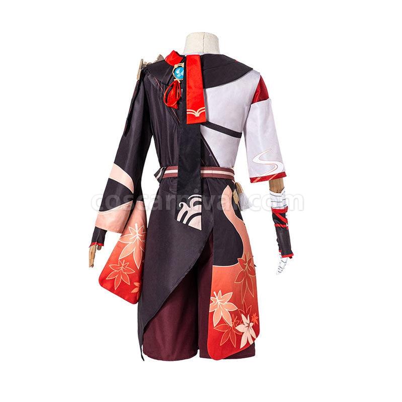 Genshin Impact Kazuha Fullsuit Cosplay Costumes coscarnival011111000