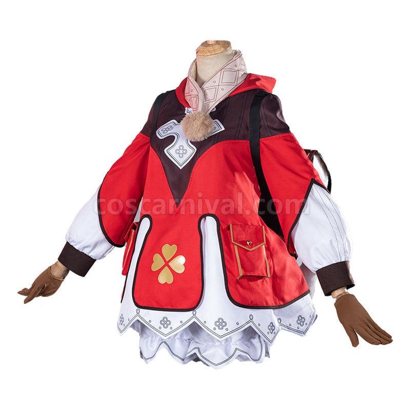 Genshin Impact Klee Fullset Cosplay Costumes coscarnival011112828