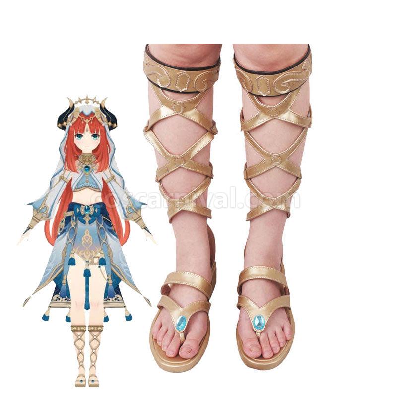 Genshin Impact Nilou Cosplay Shoes coscarnival01112195