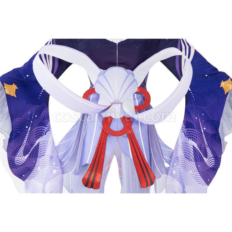 Genshin Impact Sangonomiya Kokomi Halloween Cosplay Costumes coscarnival011110083