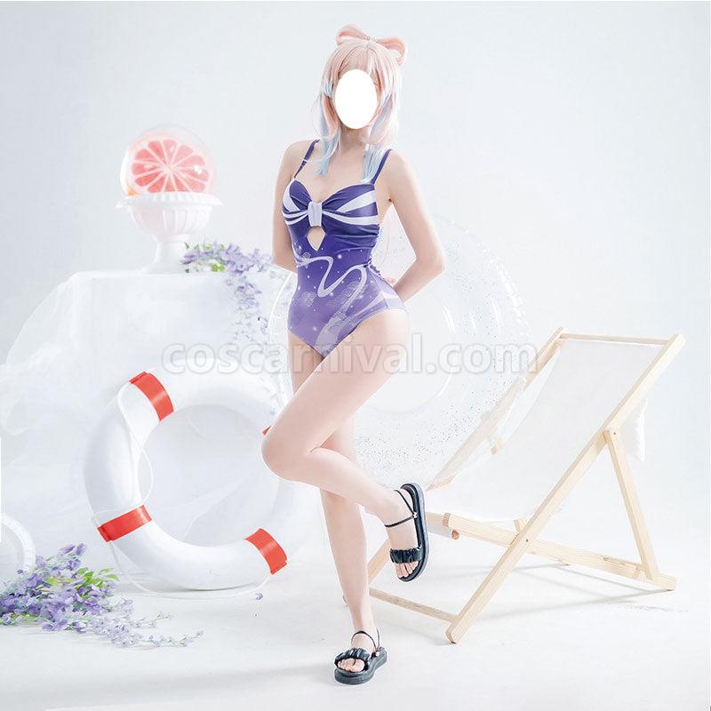 Genshin Impact Sangonomiya Kokomi Swimsuit Jumpsuit Cosplay Costumes coscarnival01115300