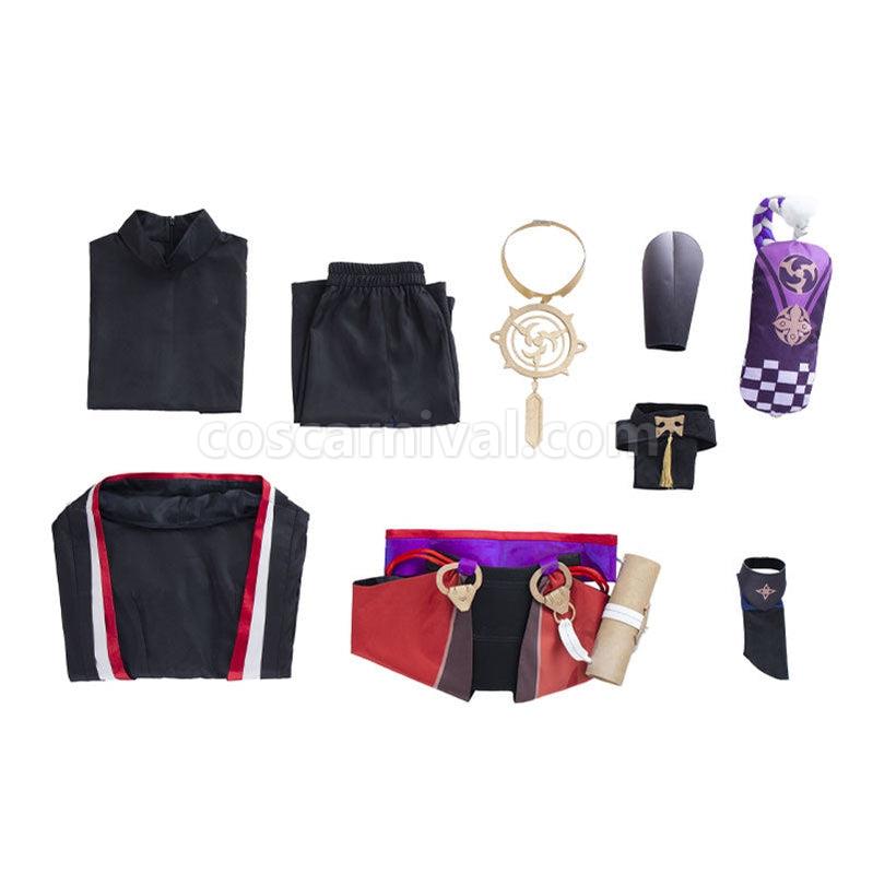Genshin Impact Scaramouche Fullsuit Cosplay Costumes coscarnival011111625