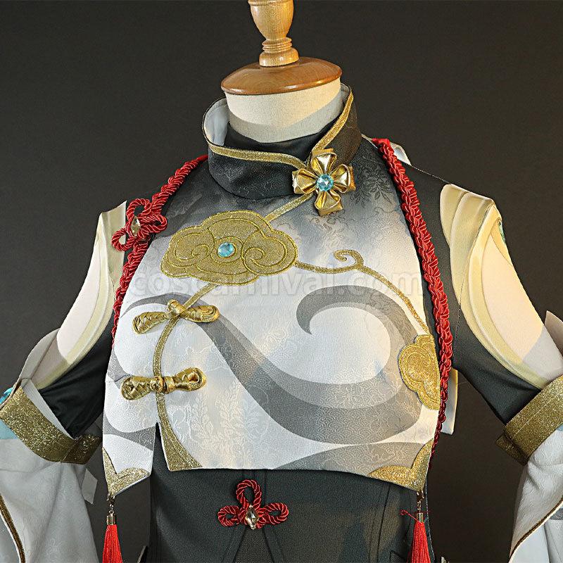 Genshin Impact Shenhe Fullset Cosplay Costumes coscarnival01118864
