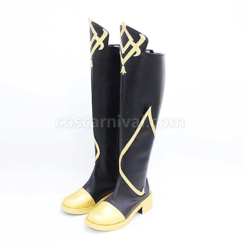 Genshin Impact Traveler Male Cosplay Shoes coscarnival011110444