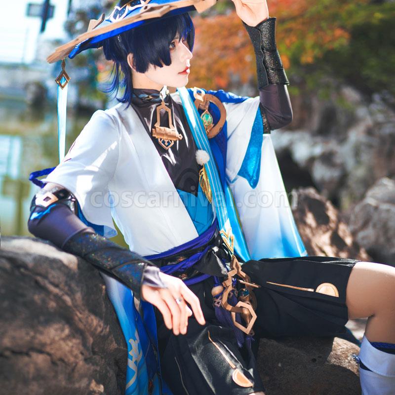Genshin Impact Wanderer Cosplay Costumes coscarnival0111198