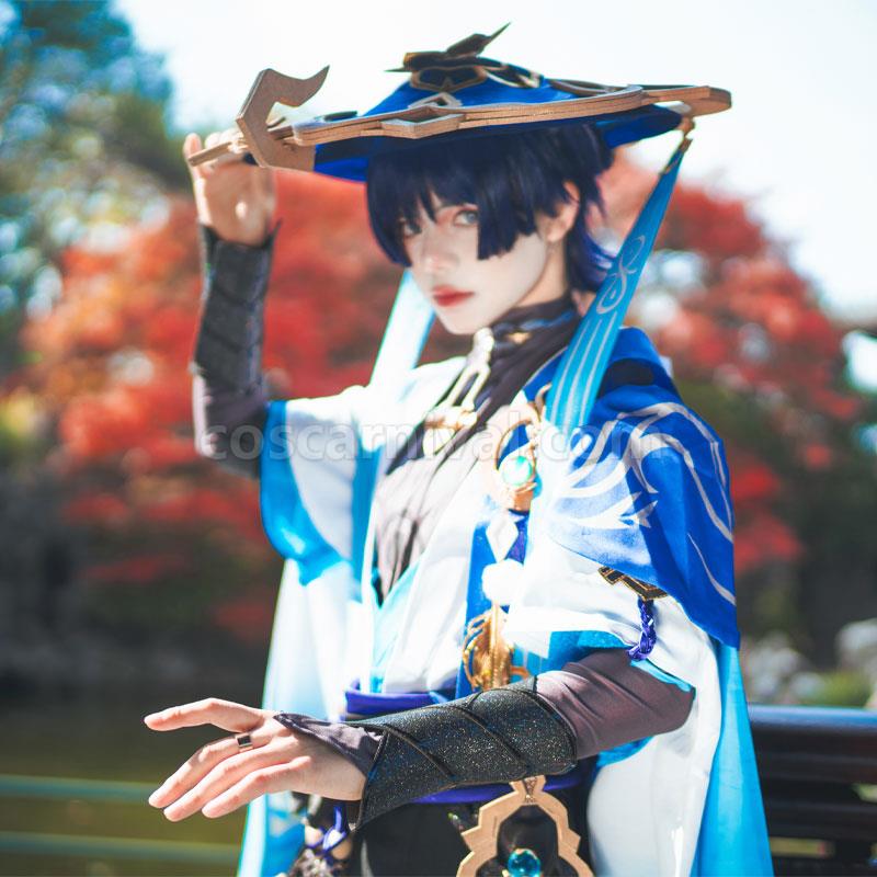 Genshin Impact Wanderer Cosplay Costumes coscarnival0111210