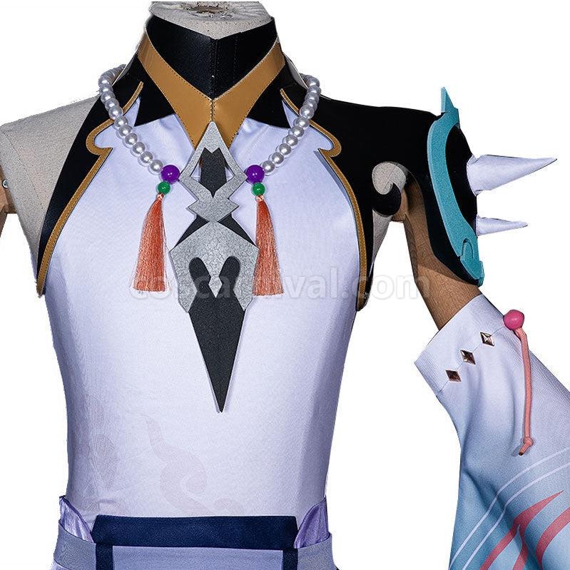 Genshin Impact Xiao Fullset Cosplay Costumes coscarnival011112347