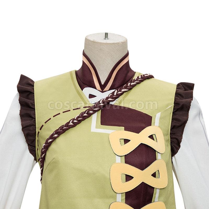Genshin Impact Yaoyao Fullsuit Cosplay Costumes coscarnival011111927