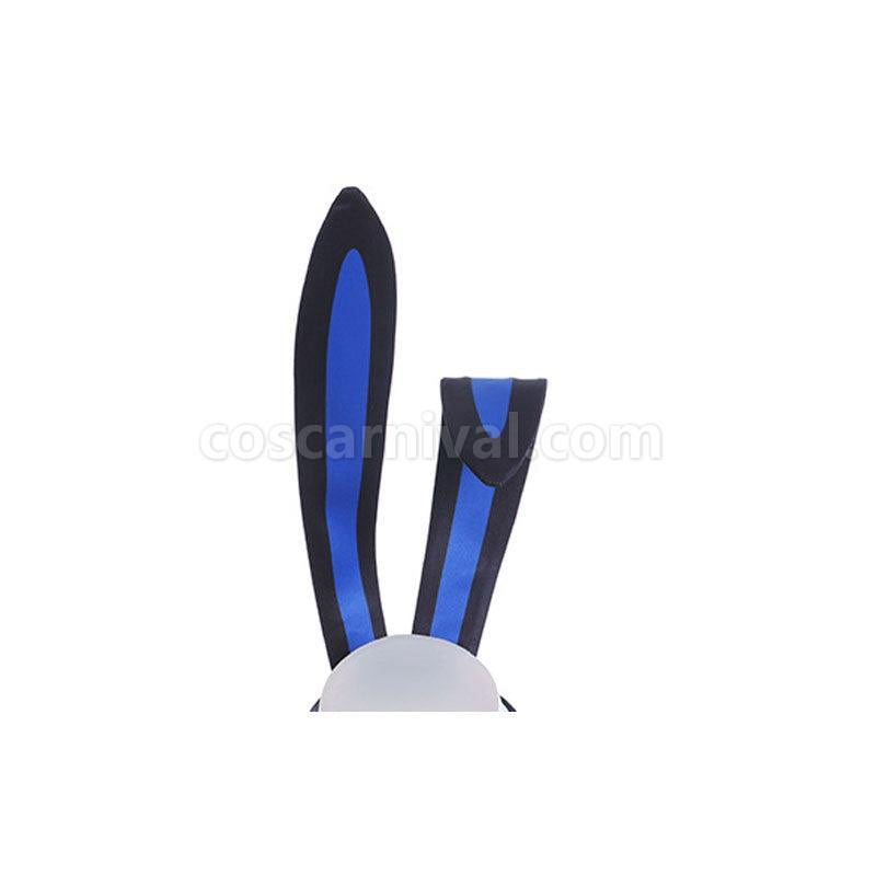 Genshin Impact Yelan Bunnygirl Cosplay Costumes coscarnival01112968