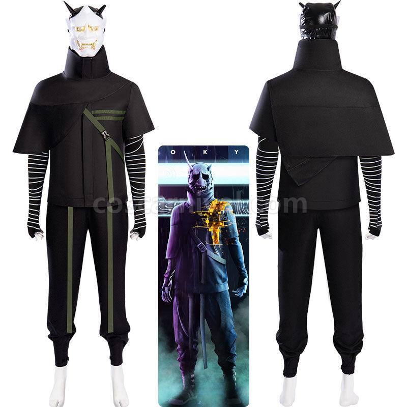 Ghostwire Tokyo Hannya Fullset Cosplay Costumes coscarnival01115980