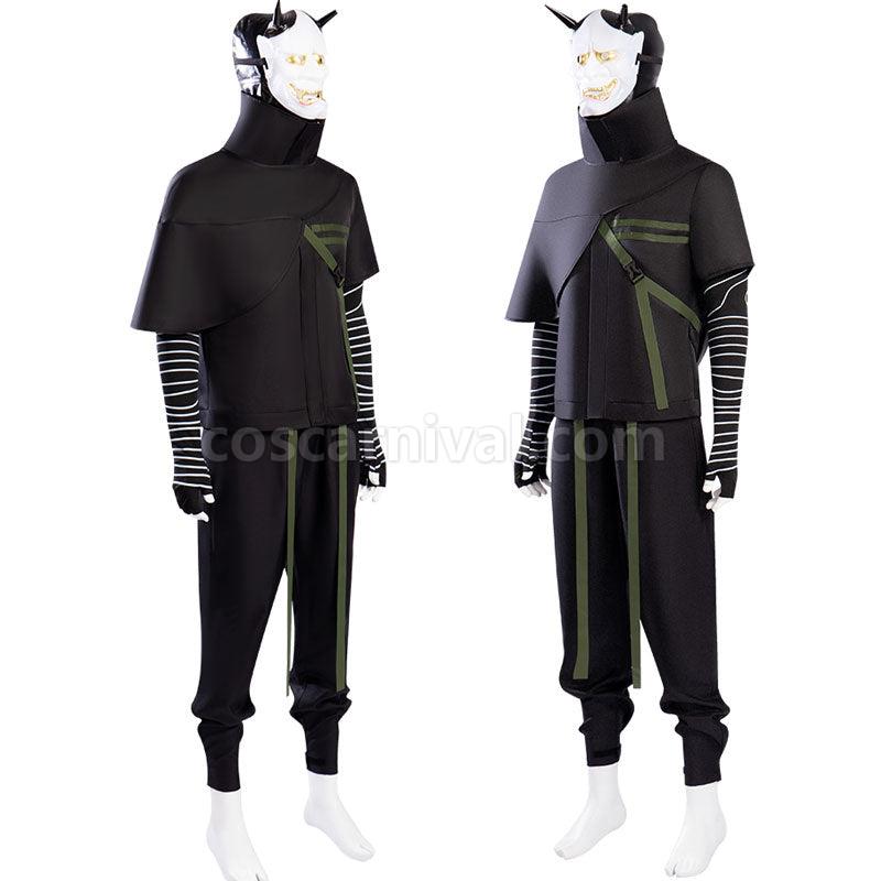 Ghostwire Tokyo Hannya Fullset Cosplay Costumes coscarnival01115984