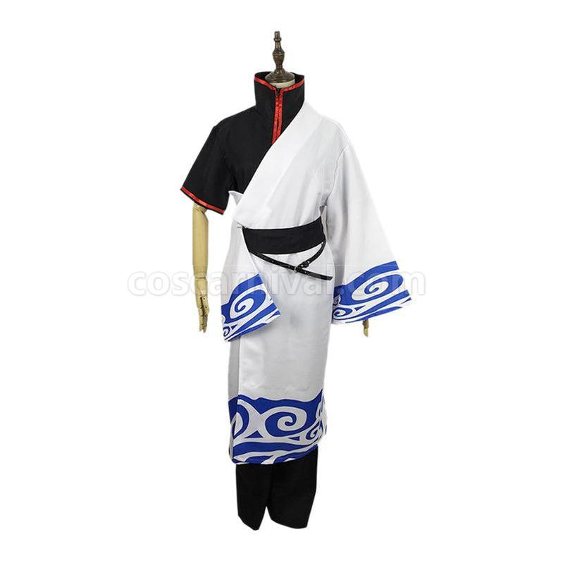 Gintama Sakata Gintoki Cosplay Costume coscarnival011117040