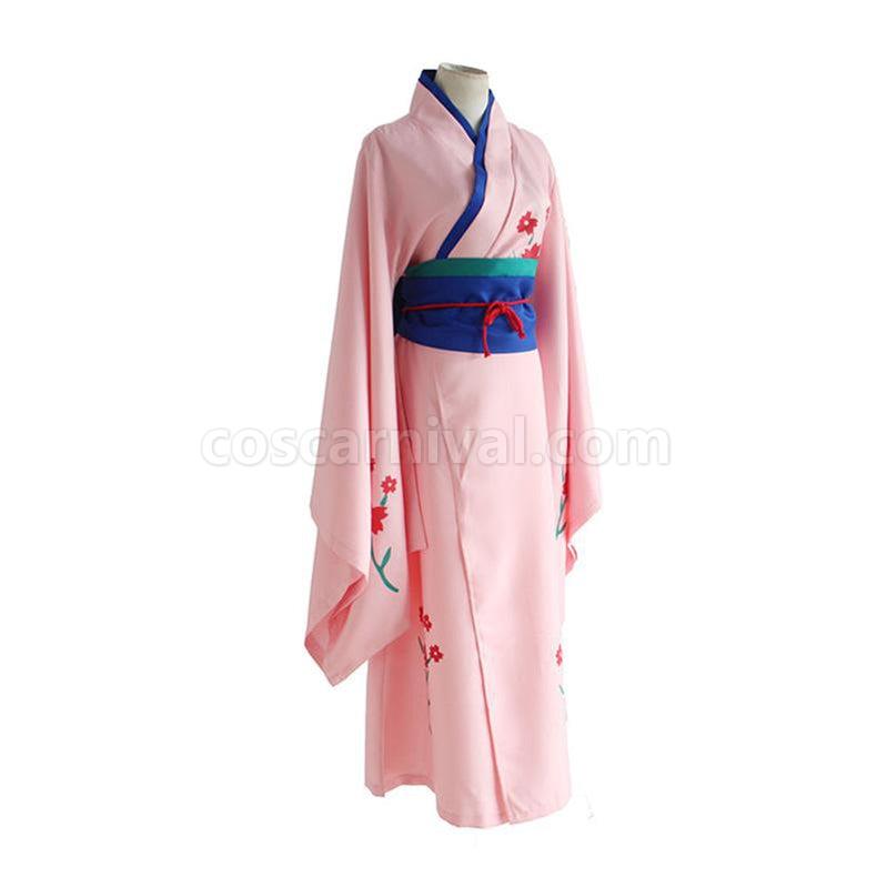 Gintama Shimura Tae Kimono Cosplay Costume coscarnival011116939