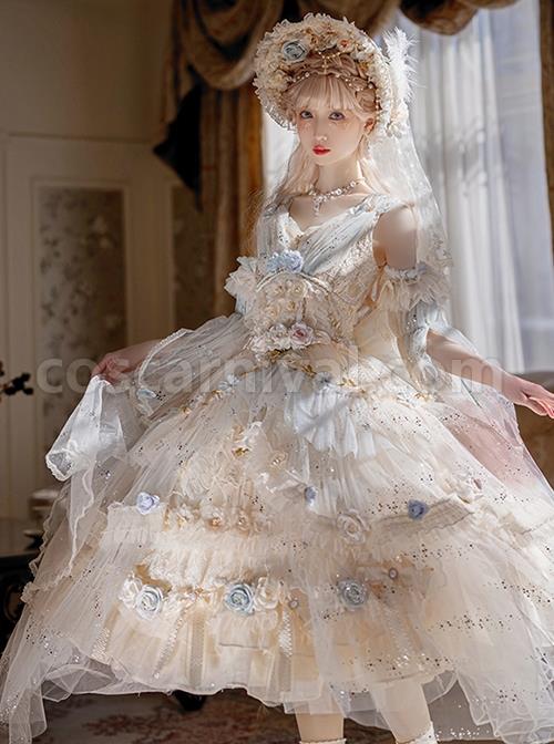 Gorgeous-Flower-Wedding-Flower-God-Spirit-Series-JSK-Gorgeous-Heavy-Industry-Three-Dimensional-Flower-Sequin-Classic-Lolita-Dress-coscarnival-1256
