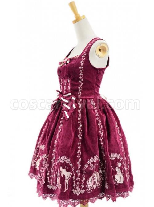 Graceful-Red-Velvet-Bow-Lace-Classic-Lolita-Dress-coscarnival-5080