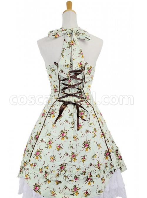 Green-Sweet-Floral-Bow-Cotton-Lolita-Dress-coscarnival-3304.jpg