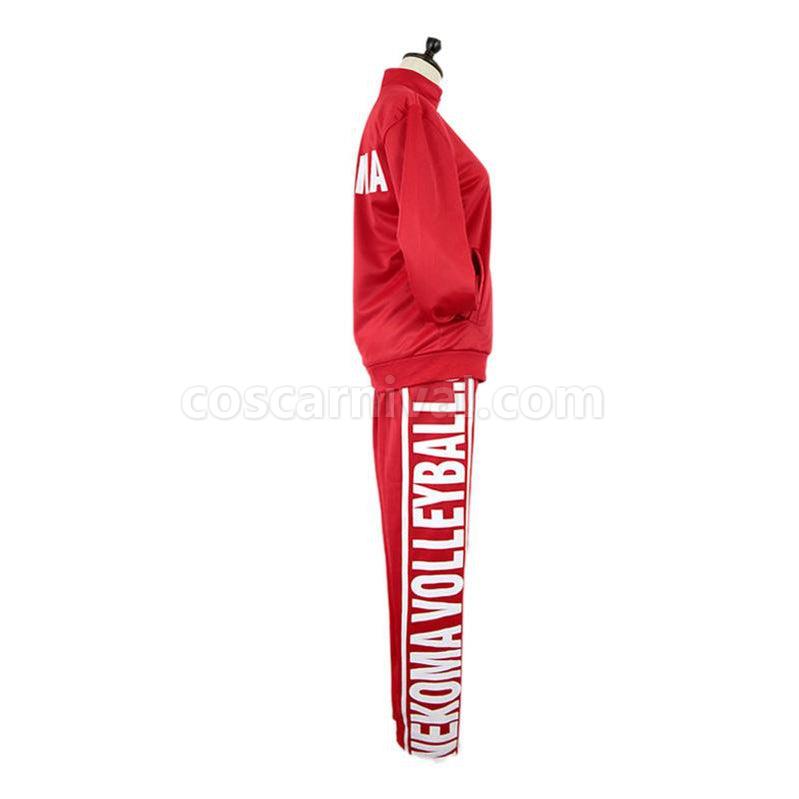 Haikyuu Nekoma High School Jacket Uniform Kozume Kenma Cosplay Costume, detail 1