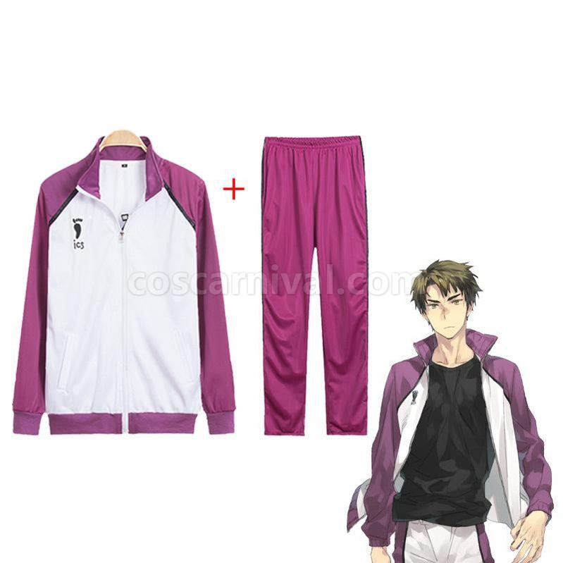 Haikyuu Shiratorizawa Academy Jacket Suit Ushijima Wakatoshi Cosplay Costume coscarnival011117894