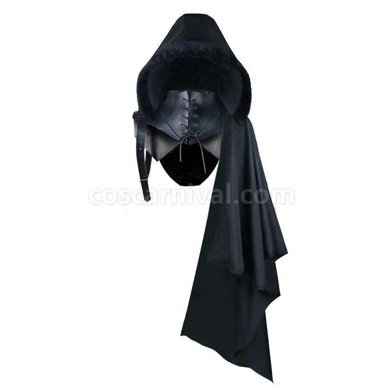 Halloween Party Medieval Retro Shawl Demon Vampire Dress Up Cloak Cosplay Costume coscarnival011114839