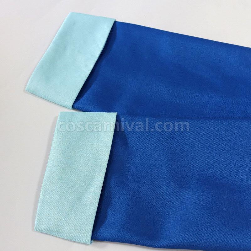 Hazbin Hotel Alastor Blue Uniform Cosplay Costumes coscarnival01112507