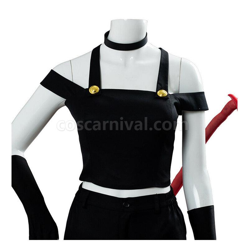 Hazbin Hotel Angel Dust Balck Fullset Halloween Cosplay Costumes coscarnival01119570