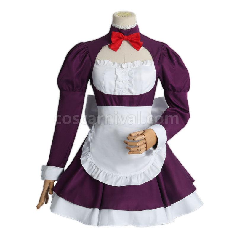High Rise Invasion Tenkuu Shinpan Maid Mask Cosplay Costumes coscarnival01119523
