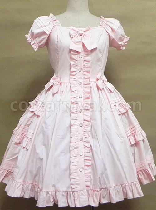 High-Waist-Ruffles-Puff-Sleeves-Bowknot-Sweet-Lolita-Dress-coscarnival-1096.jpg